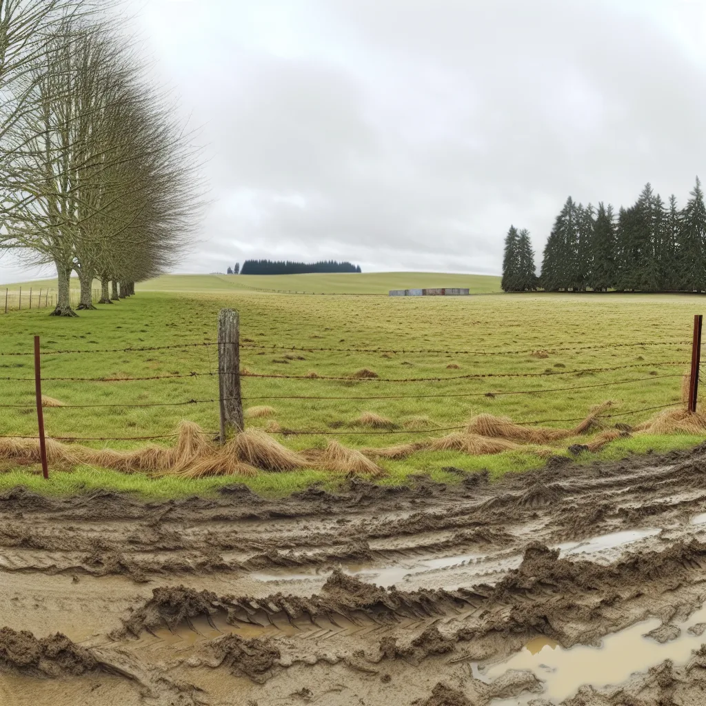 Rural acreage with open grassland and conifer forest in Everett, Washington