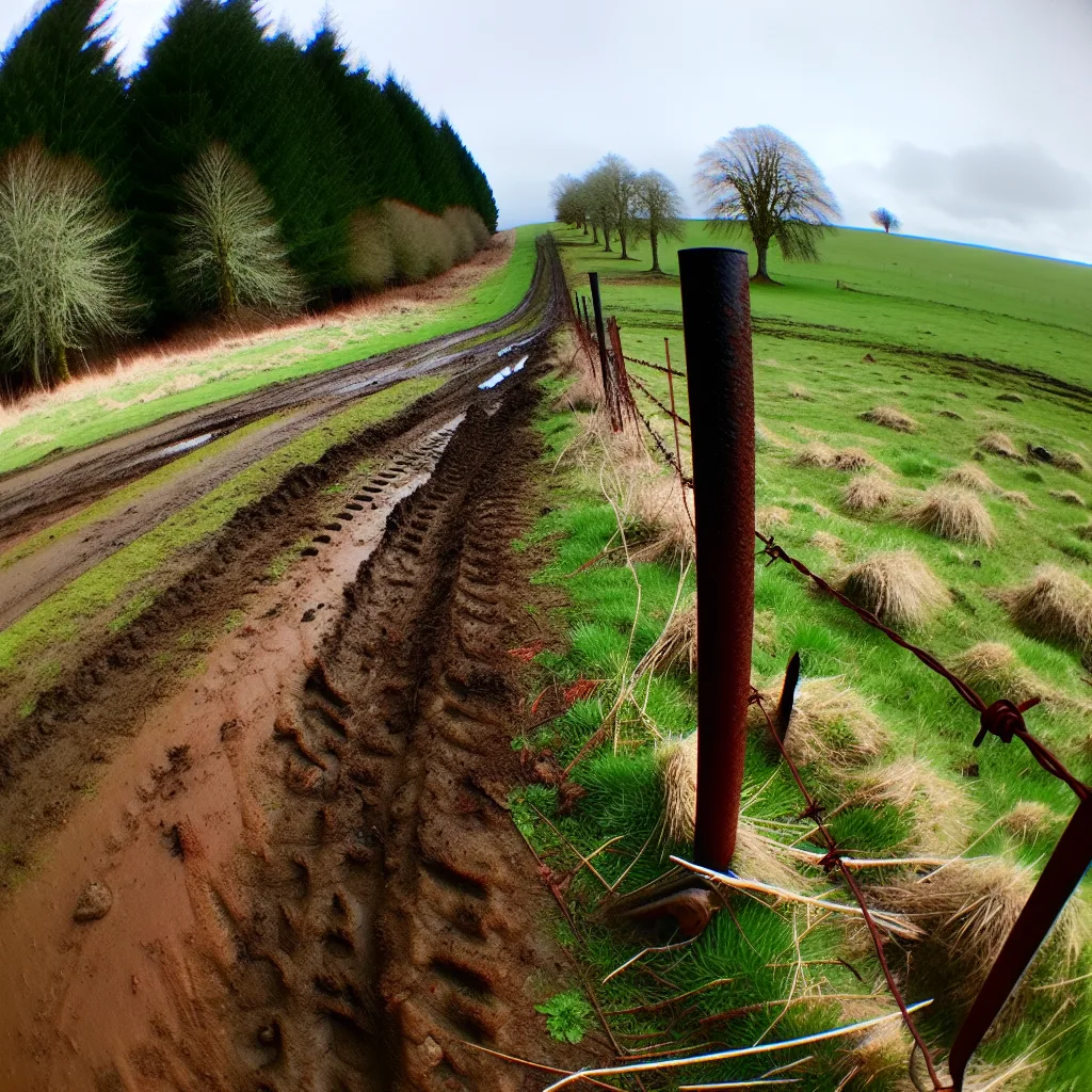 Rural acreage with open grassland and conifer forest in Tacoma, Washington