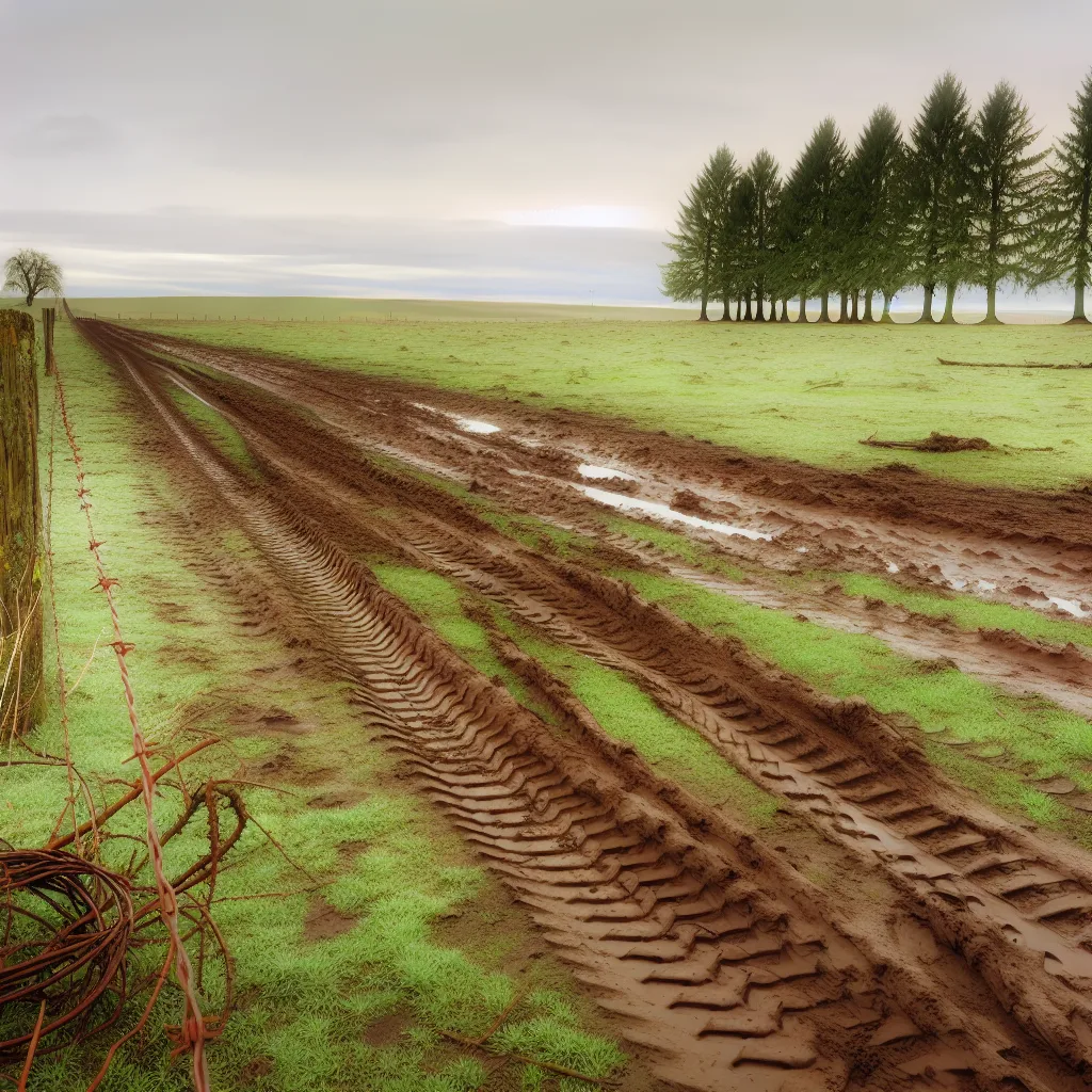 Rural acreage with open grassland and conifer forest in Thurston County, Washington