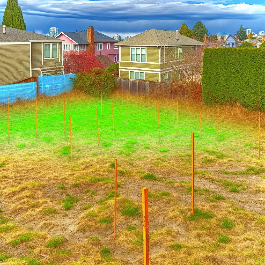 Cleared vacant residential lot for sale in Seattle, Washington