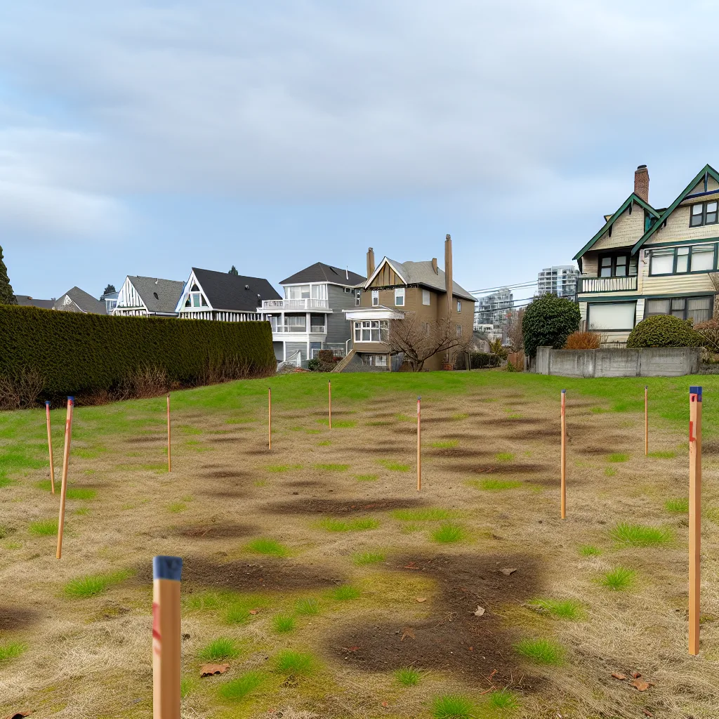 Cleared vacant residential lot for sale in Vancouver, Washington